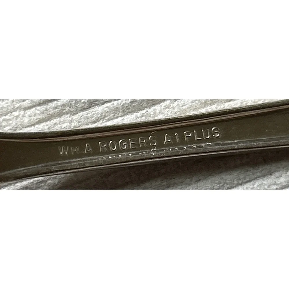 Wm A Rogers Vintage Silver Plate 1936 Meadowbrook Heather Mixed Spoons Knife